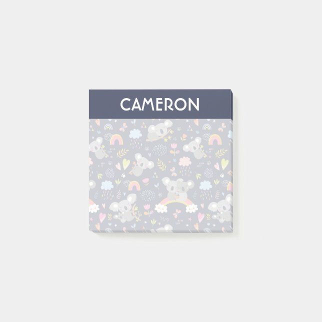 Post-it® Koala Rainbow Love Motif (Devant)
