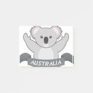 Post-it® Koala Soutien Australie Faune Australie Fort