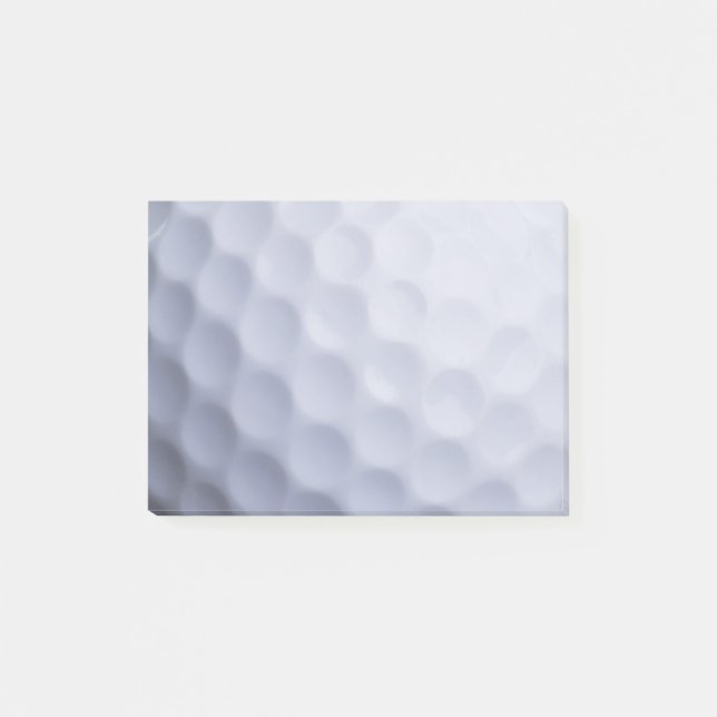 Post-it® La boule de golf blanche folâtre le modèle (Devant)