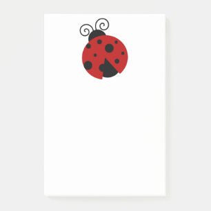 Post-it® La chance est un joli dessin de Ladybug
