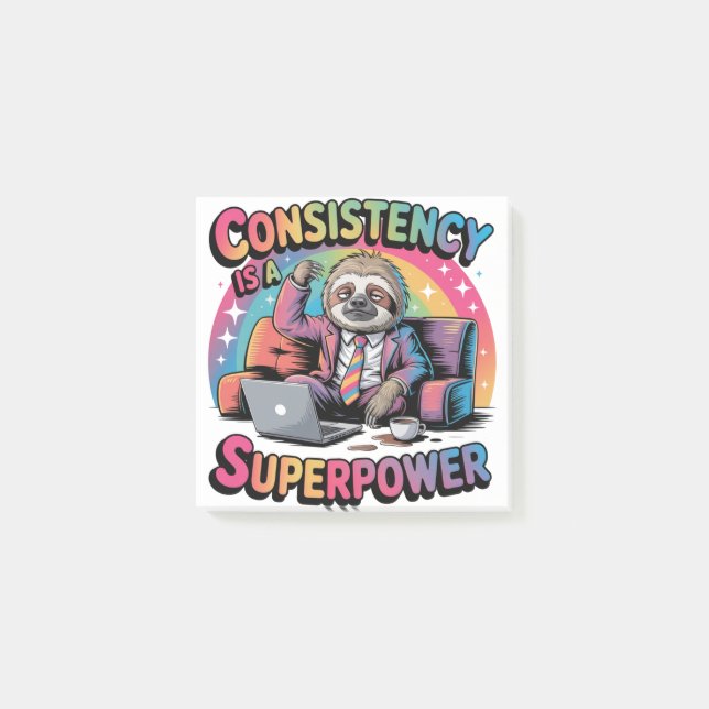 Post-it® La cohérence est une superpuissance (Devant)