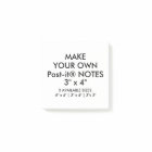 La coutume a personnalisé grand 3" x 4" des notes
