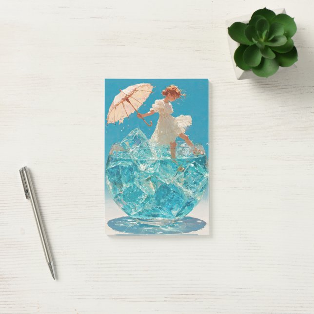 Post-it® La Fille dans le Verre (Bureau)