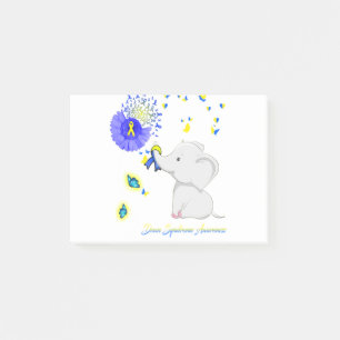 Post-it® La foi des éléphants et l'espoir d'une prise de