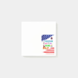 Post-it® La liberté colle en étant audacieux