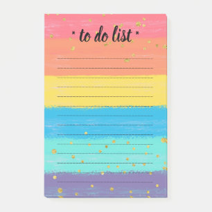 Post-it® La licorne mignonne colore des notes