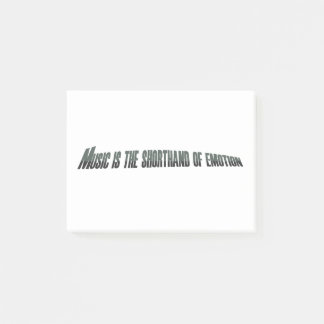 Post-it® La musique est le berceau de l'émotion