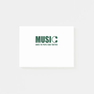 Post-it® La Musique Rassemble Les Gens