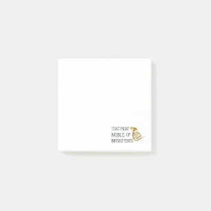 Post-it® La plus noble des instruments - Corne française