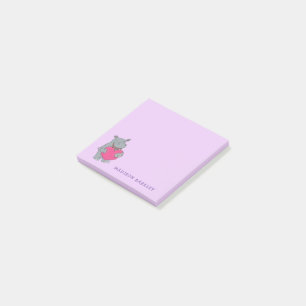 Post-it® La Saint-Valentin des enfants d'Hippo
