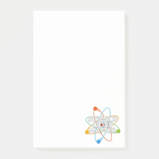 POST-IT® LA SCIENCE EST IMPORTANTE (Devant)