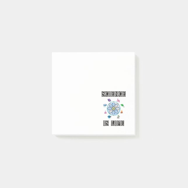 Post-it® La science est la vie (Devant)