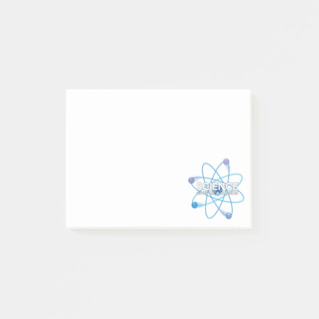 POST-IT® LA SCIENCE ME DONNE UN HADRON (Devant)
