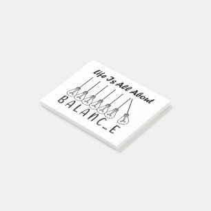 Post-it® La vie, c'est l'équilibre de l'inspiration de moti