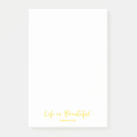 La vie est belle Jaune Blog Marque Site