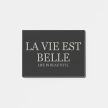 La vie est belle - lumière