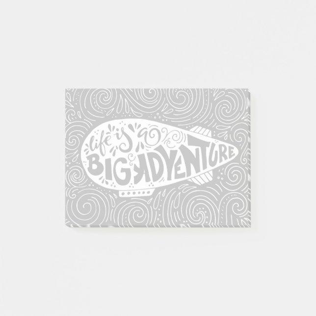 Post-it® La Vie Est Une Grande Aventure (Devant)