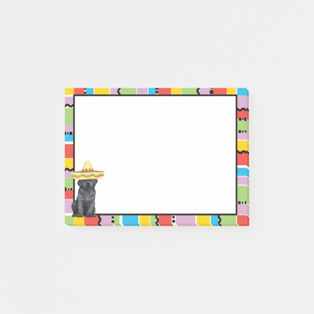 Post-it® Laboratoire noir Fiesta (Devant)