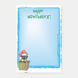 Post-it® Laboratoire noir heureux de Howlidays