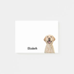Post-it® Labrador Retriever Drôle Nom Personnalisé