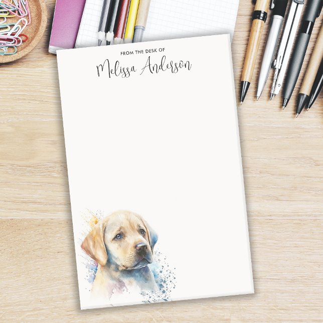 Post-it® Labrador Retriever Personnalisé Amoureux des chien (Créateur téléchargé)