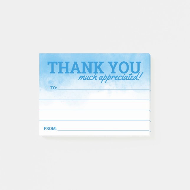 Post-it® L'aide à la reconnaissance des employés, merci tou (Devant)