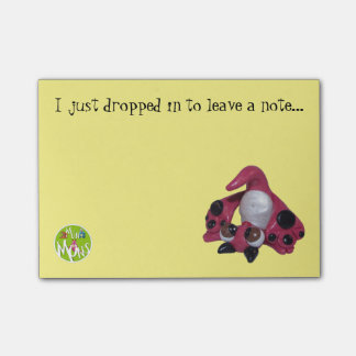 Post-it® Laissé tomber dedans pour laisser un Courrier-it®