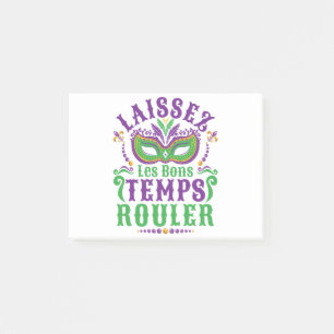 Post-it® Laissez les Bons temps Rouler Mardi Gras