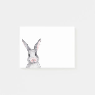 Post-it® Lapin mignon Lapin Aquarelle de Pâques Animal anim