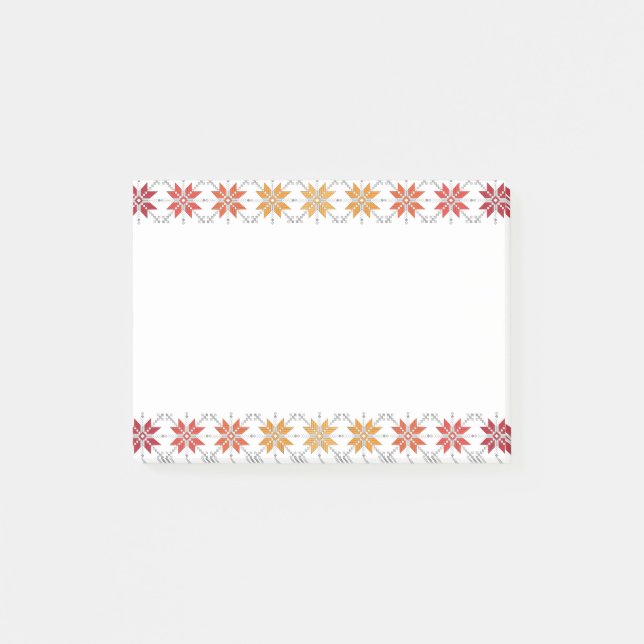 Post-it® Latvian Morning SUN motif géométrique IV (Devant)