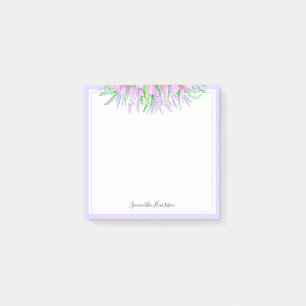 Post-it® Lavande Tulipes Bouquet Vibes de printemps Florale