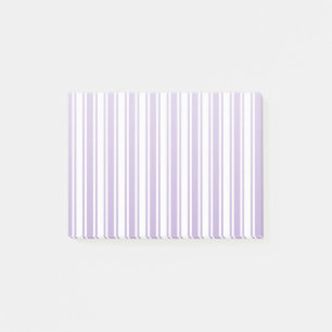 Post-it® Lavande violet et blanc bonbons rayures