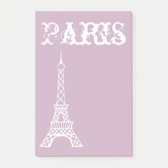 Post-it® Lavender Paris Post Notes (Devant)