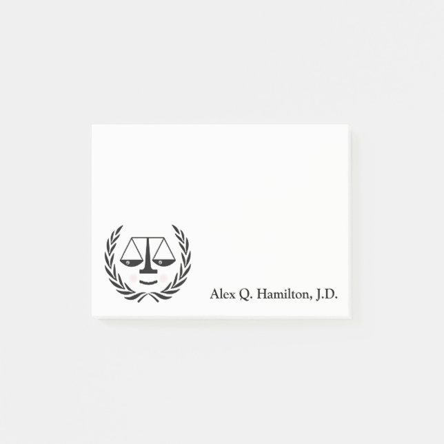 Post-it® Lawyer (Devant)