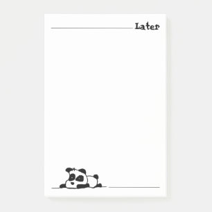 Post-it® Lazy panda