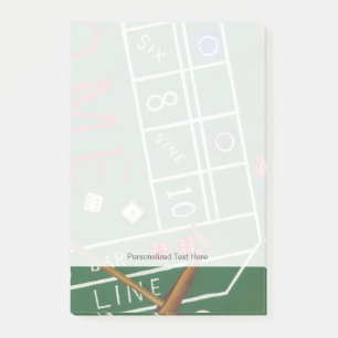 Post-it® Le casino chie le Tableau avec des puces et des