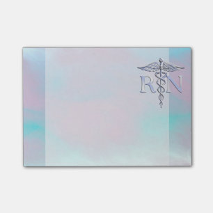 Post-it® Le chrome aiment le caducée de RN dans le style d