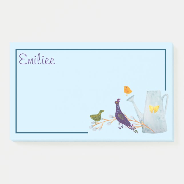 Post-it® Le Coq, Le Canard Et La Poule (Devant)