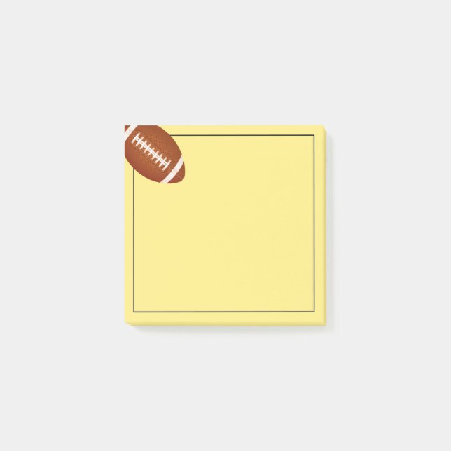 Post-it® Le Courrier--Note-Football (Devant)