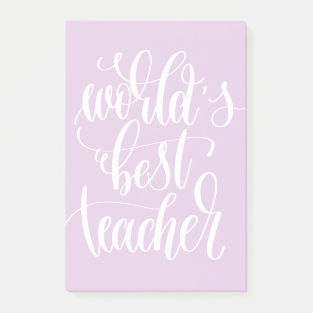 Post-it® Le meilleur professeur du monde (Devant)