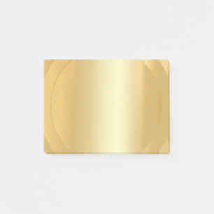 Post-it® Le Modèle à la mode moderne et élégant de Gold