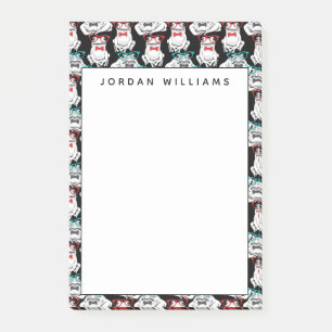 Post-it® Le motif   en verre de grenouille ajoutent votre