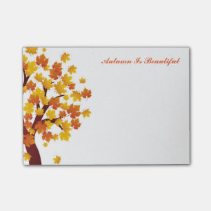 Post-it® Le Note-Automne de courrier d'automne est beau