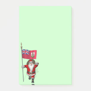 Post-it® Le Père Noël Avec L'Enseigne Des Bermudes