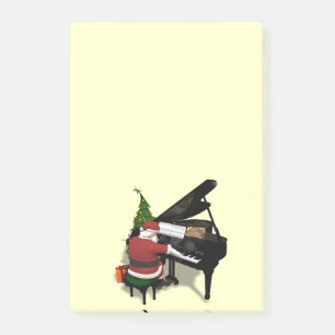 Post-it® Le Père Noël Jouer Piano
