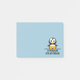 Post-it® Le pingouin drôle a mangé mon graphique de cerve