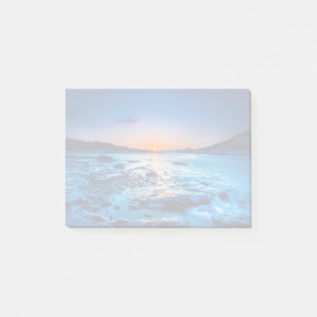 Post-it® Le Soleil Au-Dessus D'Horizon À L'Aube (Devant)