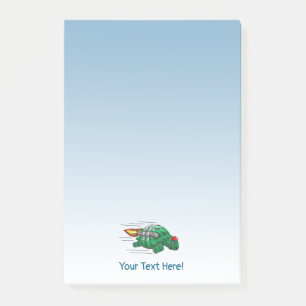Post-it® Le tour de jetpack de Rocket Turtle