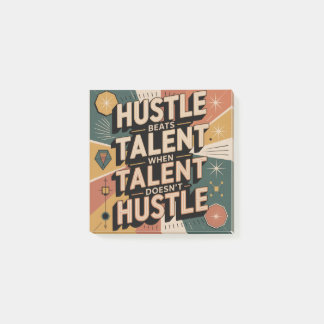 Post-it® Le travail bat la talent quand le talent ne travai
