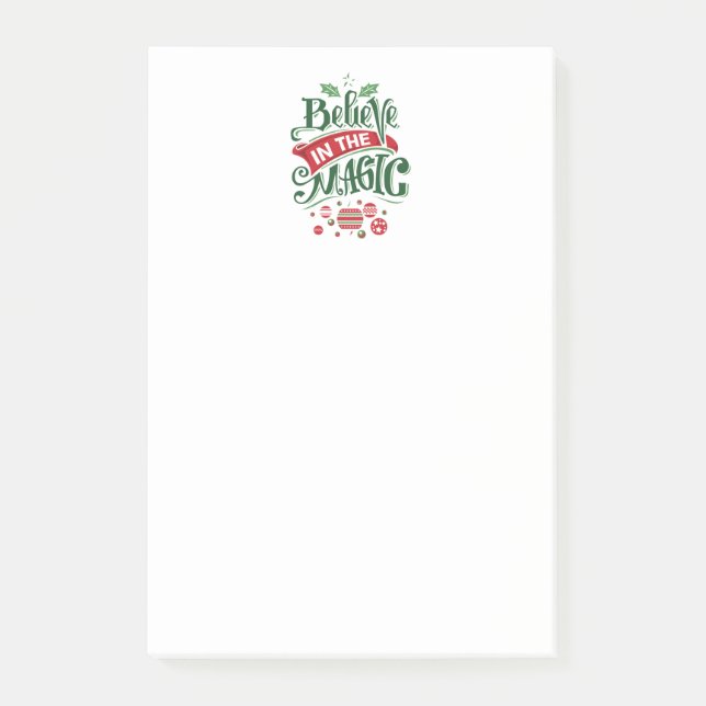 Post-it® Le Typographe du Magic Christmas (Devant)